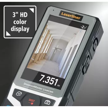 Laserliner DistanceMaster LiveCam lazerinis atstumo matuoklis 150 m 080.985A