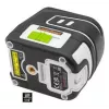Laserliner SmartCross-Laser GX Set žalios spalvos kryžminio linijinio lazerio rinkinys su imtuvu ir trikoju 036.731E