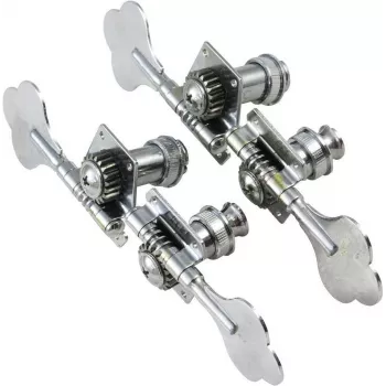 DIMAVERY mechaninės derinimo galvutės JB stiliaus elektriniam bosui (4 vnt., chromuotos) 26300212