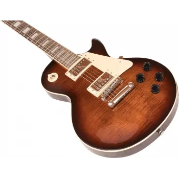DIMAVERY LP-700 elektrinė gitara, Flamed Brown 26219389