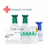 First Aid Only Quick+ Safe DIN EN 15154-4 pirmosios pagalbos dėžutė, mėlyna, tvirtinama prie sienos, ABS plastikas, DIN 13157 komplektacija P-44026 00