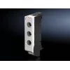 Rittal Mini-PLS saugiklio laikiklio elementas D02 E18 40mm SV 9630005 - plastikinis