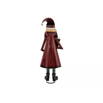 EUROPALMS Santa Claus metalinė figūra raudona 150cm 83314903
