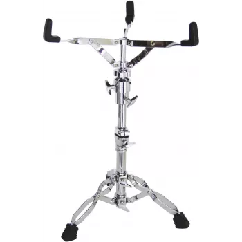 Dimavery SDS-502 Snare Drum Stand, Double-Braced, Chrome, Height 470-650 mm, Fits 10-14 inch Snares 26032100