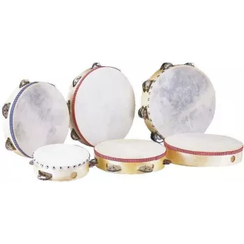 DIMAVERY DTH-106 Tamburinas 25 cm Half-Moon juodas 26053206