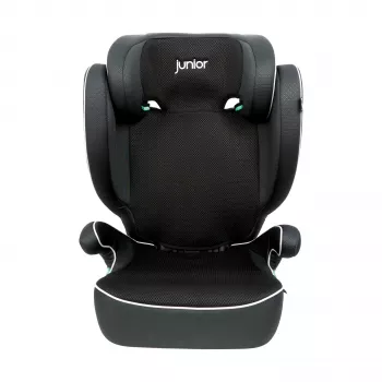 Petex Basic Plus 1600 vaikiška automobilinė kėdutė juoda HDPE ECE R129 i-Size ISOFIX 100-150 cm