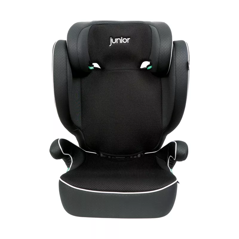 Petex Basic Plus 1600 vaikiška automobilinė kėdutė juoda HDPE ECE R129 i-Size ISOFIX 100-150 cm