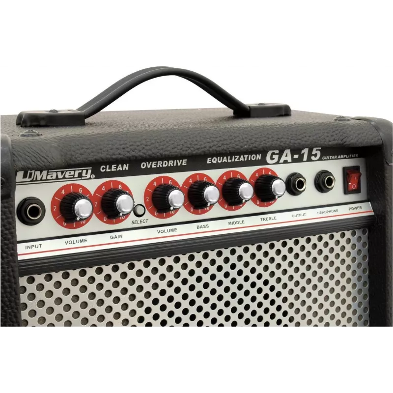 DIMAVERY GA-15 15W elektrinės gitaros stiprintuvas Combo (26360120)
