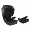 Petex Basic 1500 vaikiška boosterio kėdutė juoda HDPE ECE R129 i-Size 100-150 cm, atsukta į priekį