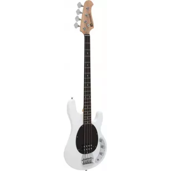 DIMAVERY MM-501 elektrinė bosinė gitara, balta (26222090)