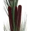 EUROPALMS Dirbtinė nendrių žolė su šiurkščiaisiais šiurkšliais, tamsiai žalia, 152cm 82505854