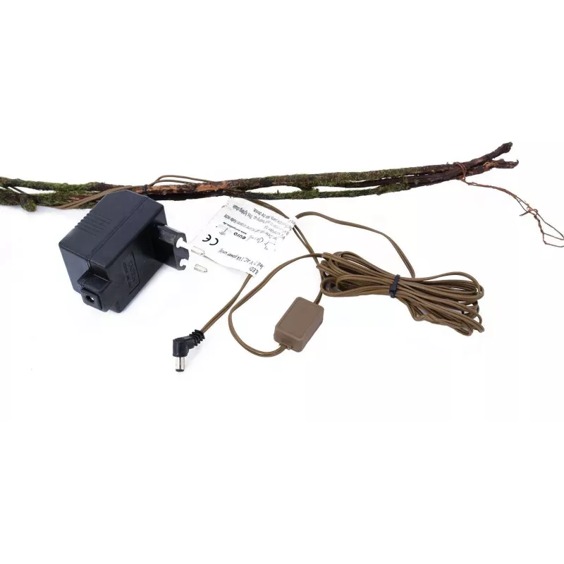 EUROPALMS Peat Myrtle girlianda su LED lemputėmis, balta, 180 cm 83330308