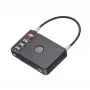 TROIKA TSA Kombinuotas Lagamino Užraktas TRACK & FIND LOCK (LOK26/BK) - Juodas