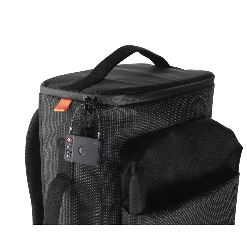 TROIKA TSA Kombinuotas Lagamino Užraktas TRACK & FIND LOCK (LOK26/BK) - Juodas