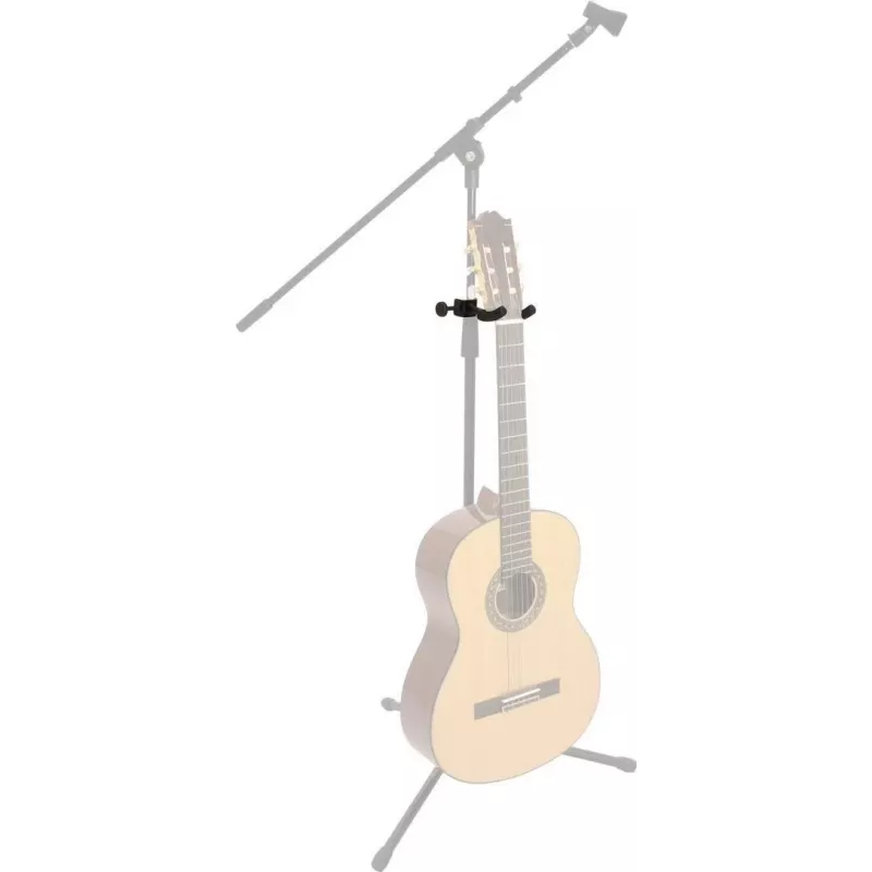 DIMAVERY gitaros laikiklio adapteris mikrofonų stovams, juodas 26348028