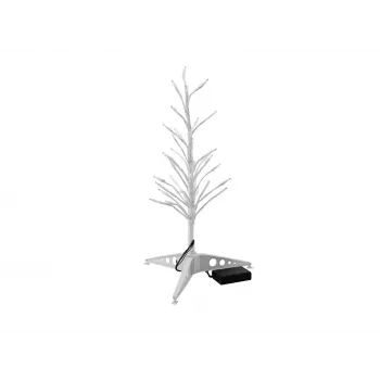EUROPALMS dizaino medis su šiltai balta LED apšvietimu 40 cm, maitinamas baterijomis (83330330)