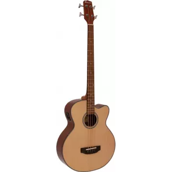 DIMAVERY AB-450 akustinė bosinė gitara, Natural 26224012