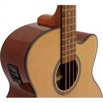 DIMAVERY AB-450 akustinė bosinė gitara, Natural 26224012