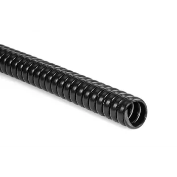 HellermannTyton spiralinis apvyniojimas SPS-10-PP-BK, polipropilenas, juodas, 10 mm išorinis skersmuo, 25 m 162-10100