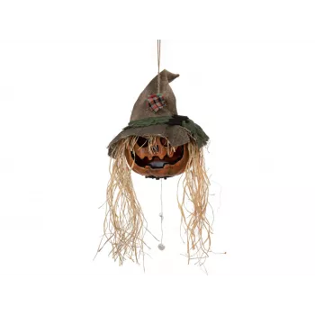 EUROPALMS Halloween prakeikta moliūgo galva, 70cm (83316171)