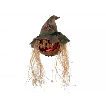 EUROPALMS Halloween prakeikta moliūgo galva, 70cm (83316171)