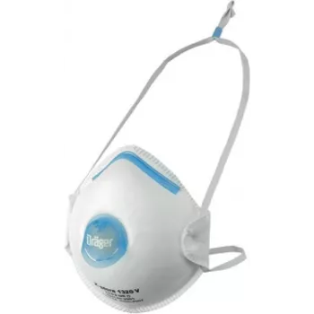 Dräger X-plore 1330 FFP3 V NRD dalelių respiratorius su vožtuvu (5 vnt. pakuotė) (3951217)