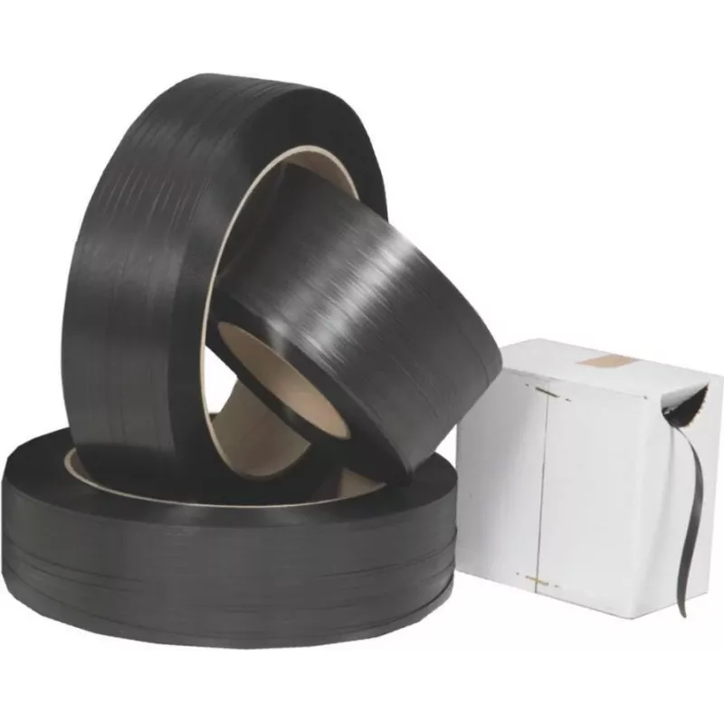 Banholzer & Wenz PP pakavimo juosta mažų ritinių rinkinys 12,7 mm, 4 ritiniai x 700 m, 62 mm šerdis (30311)
