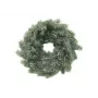 EUROPALMS Snow-Covered PE Fir Wreath, 45cm 83501720