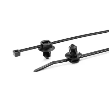 HellermannTyton T30LFT6LG juodas poliamidinis kabelių raištis 150mm x 3,6mm, 500 vnt. 150-31097