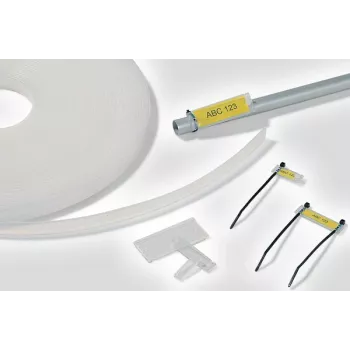 HellermannTyton HC12-52-PEUV-CL termokiaušis, 2:1, skaidrus, 12,7 mm tiekiamas vidinis skersmuo, 1,2 m ilgio, 50 vienetų