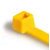 HellermannTyton T80L kabelių raištis 390mm x 4,6mm geltonas, 100 vnt. 116-05414