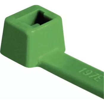 HellermannTyton T80R-N66-GN-C1 standartinis kabelių raištis, vidinis dantukas, 210 mm x 4,6 mm, žalias, 100 vienetų 116-08015