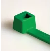 HellermannTyton T80R-N66-GN-C1 standartinis kabelių raištis, vidinis dantukas, 210 mm x 4,6 mm, žalias, 100 vienetų 116-08015