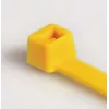 HellermannTyton T80R-N66-YE-C1 standartinis plastikinis raištis, 210 x 4,6 mm, geltonas, 100 vnt. 116-08014
