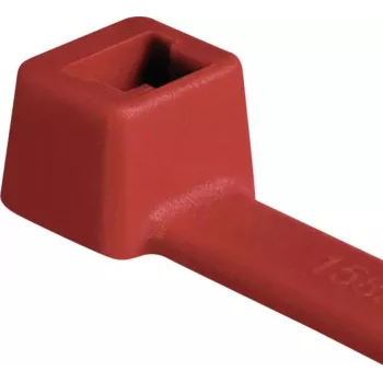 HellermannTyton T80R-N66-RD-C1 standartinis kabelių raištis, 210 mm x 4,6 mm, raudonas, 100 vnt. 116-08012