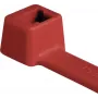 HellermannTyton T80R-N66-RD-C1 standartinis kabelių raištis, 210 mm x 4,6 mm, raudonas, 100 vnt. 116-08012