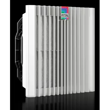 Rittal Blue e+ EMC filtro ventiliatorius 175/157 m³/h 115 V RAL 7035 3240810