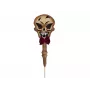EUROPALMS Halloween dekoracija – kuoliukas su kaukolu, baltas/juodas, 40 cm 83314628