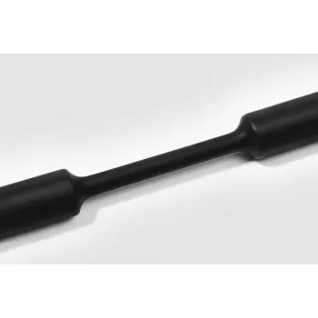 HellermannTyton TREDUX-6/2 PO-X BK 15 termiškai susitraukiantis vamzdelis, 3:1, nuo 6mm iki 2mm, juodas, 1m