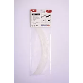 HellermannTyton HIS-3 šilumai susitraukiantis vamzdelis 3:1, 1,5 mm/0,5 mm, permatomas, 10 vienetų 308-30164