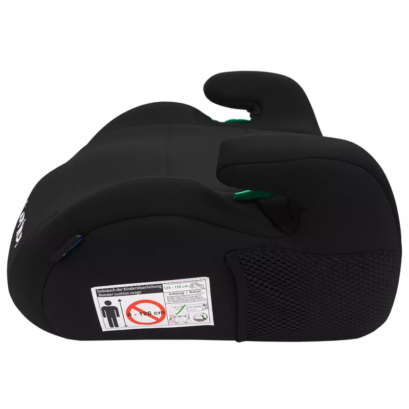 Petex Max R129 autokrėslis-pakylėlis juodas ECE R129 i-Size vaikams 125-150 cm