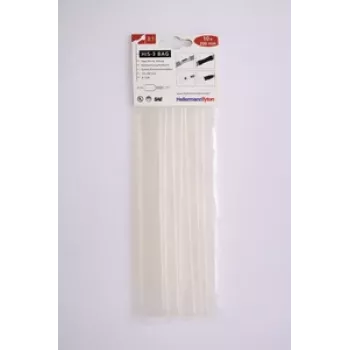 HellermannTyton HIS-3 termiškai susitraukiantis vamzdelis, 3:1, 12 mm / 4 mm, permatomas, 10 vienetų 308-31215