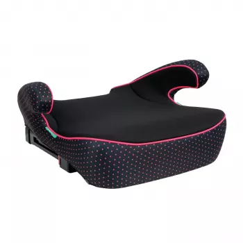 Petex Basic Plus 1602 rožinė HDPE vaikiška automobilinė kėdutė ECE R129 i-Size 100-150 cm