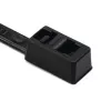 HellermannTyton T30R juodas PA66 kabelių rišiklis 395 x 4,7 mm, 100 vnt. 117-00008