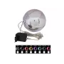 EUROPALMS LED Snowball 15cm, raudonas 83501243