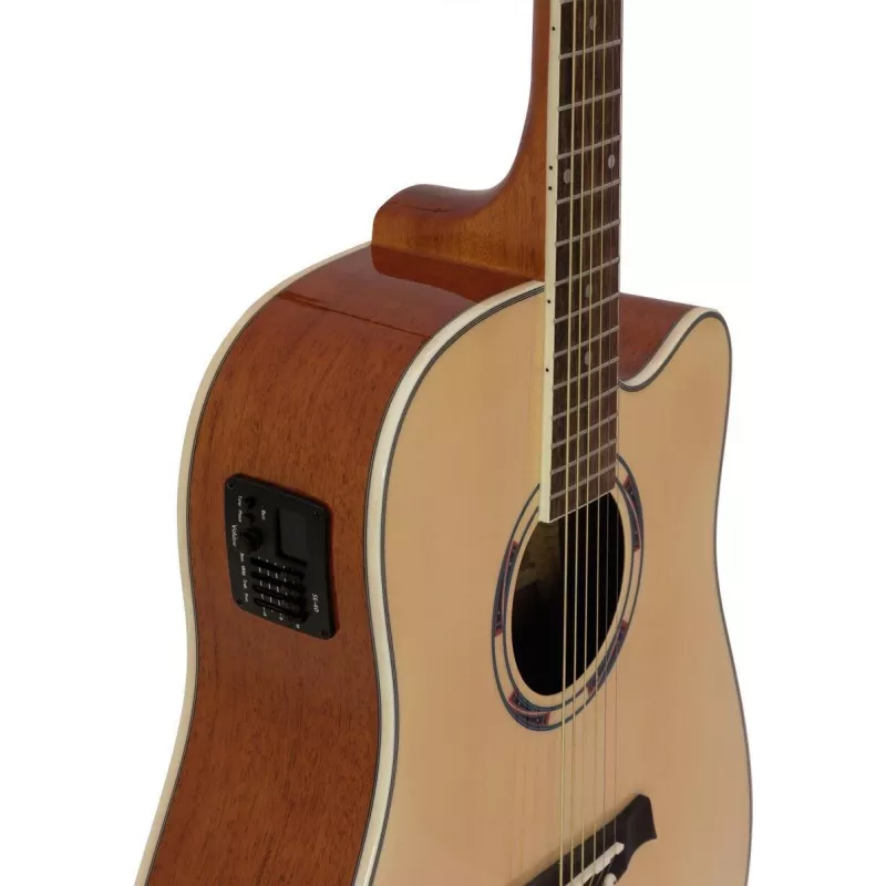 DIMAVERY DR-520 Dreadnought akustinė gitara, Natural 26231272