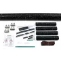 HellermannTyton LVK-C-5x1.5-16 termosusitraukiantis vamzdelis, juodas, polioletinas, 4:1, 48mm/12mm, 450mm 380-04014