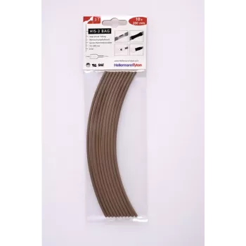 HellermannTyton 308-30314 Termoizoliacinė mova, 3 mm, juoda, 100 mm, 10 vienetų