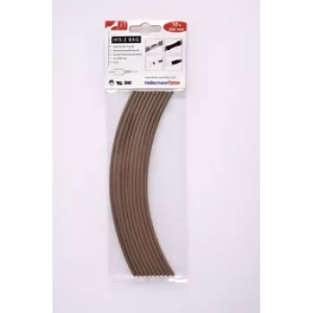 HellermannTyton 308-30314 Termoizoliacinė mova, 3 mm, juoda, 100 mm, 10 vienetų