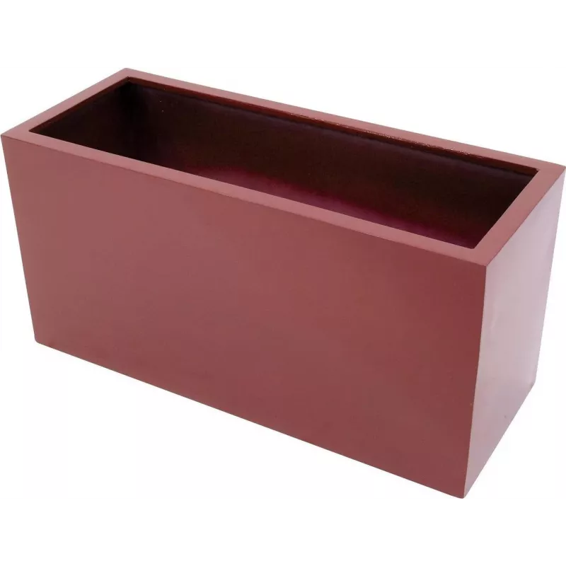 EUROPALMS Leichtsin Cube-50 raudonas blizgus polistireninis dekoratyvinis kubas 50 cm 83011873